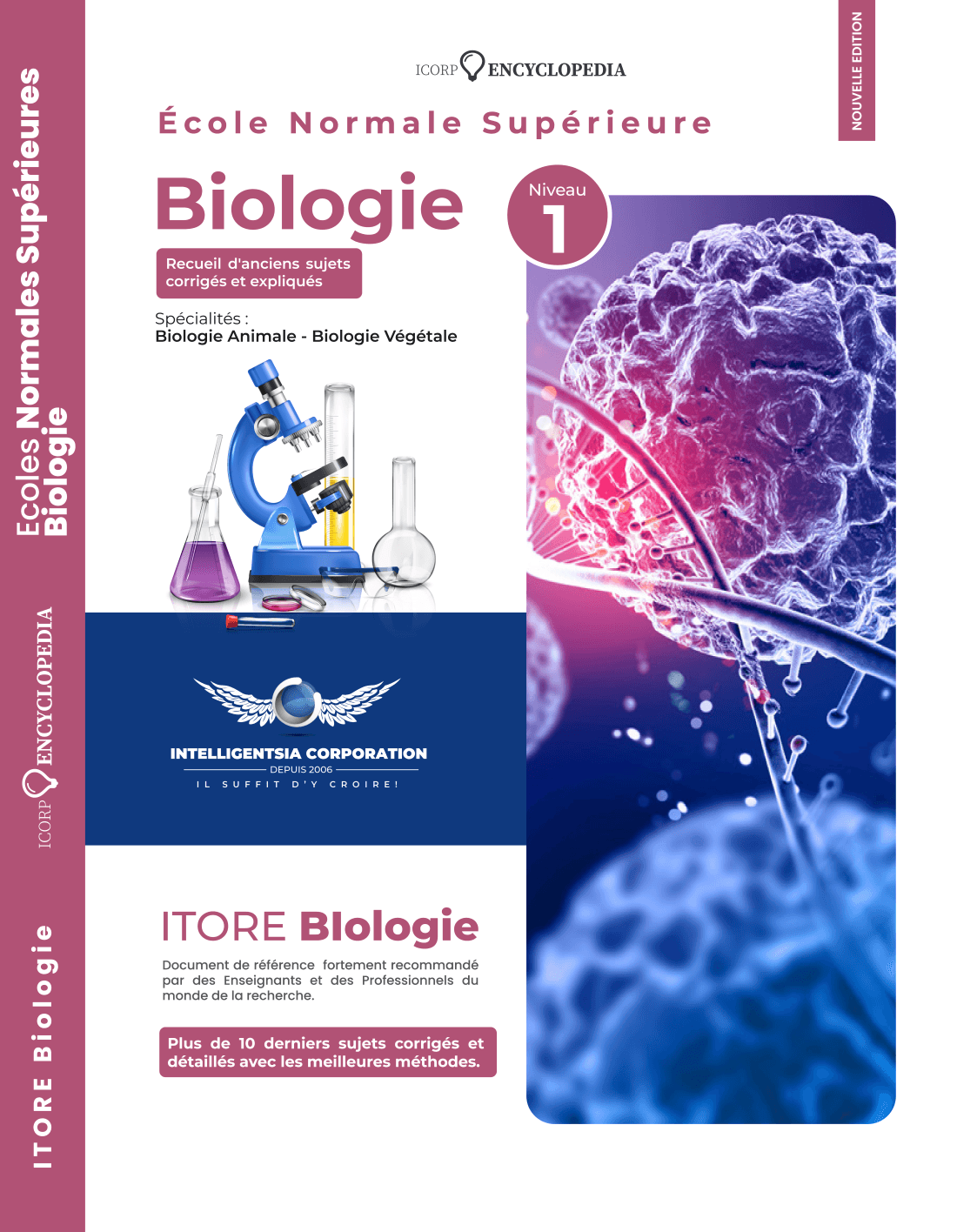 Couverture de École normale supérieure Biologie 