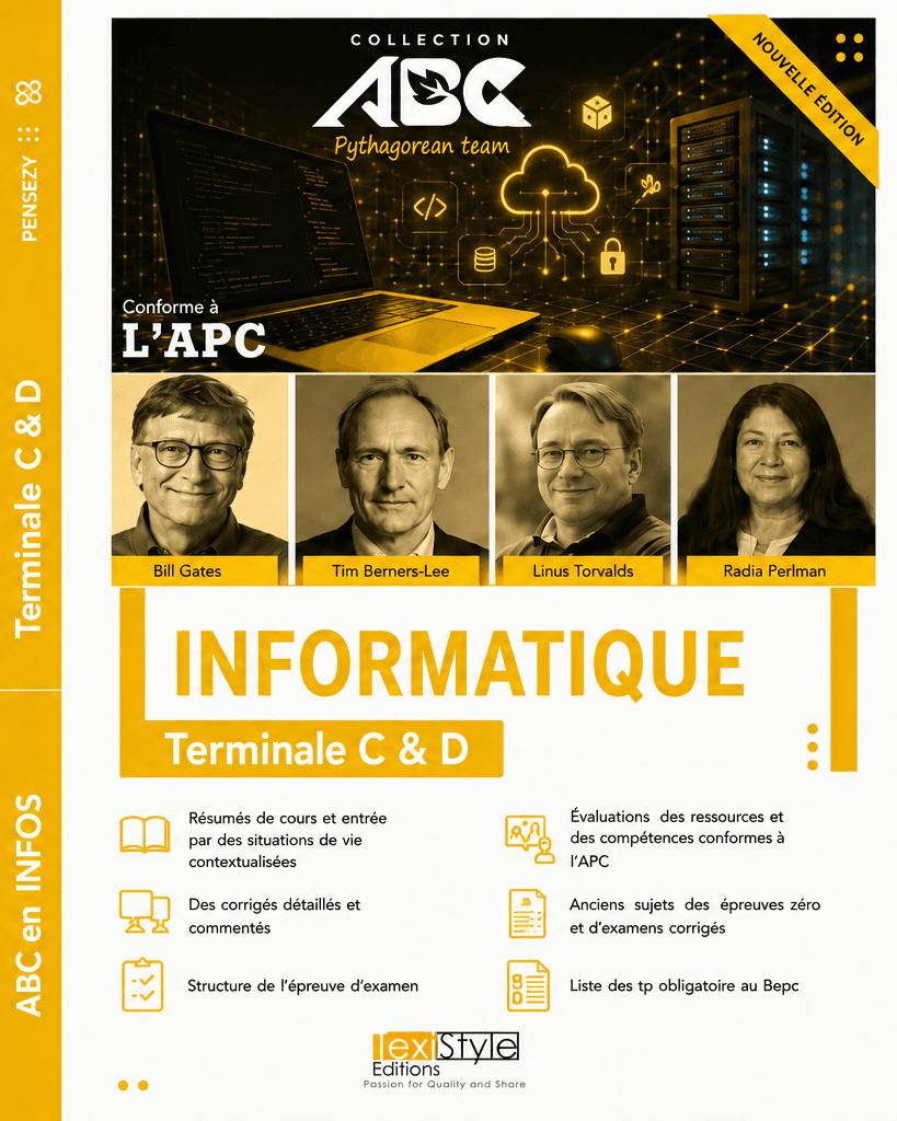 Couverture de Terminale Informatique