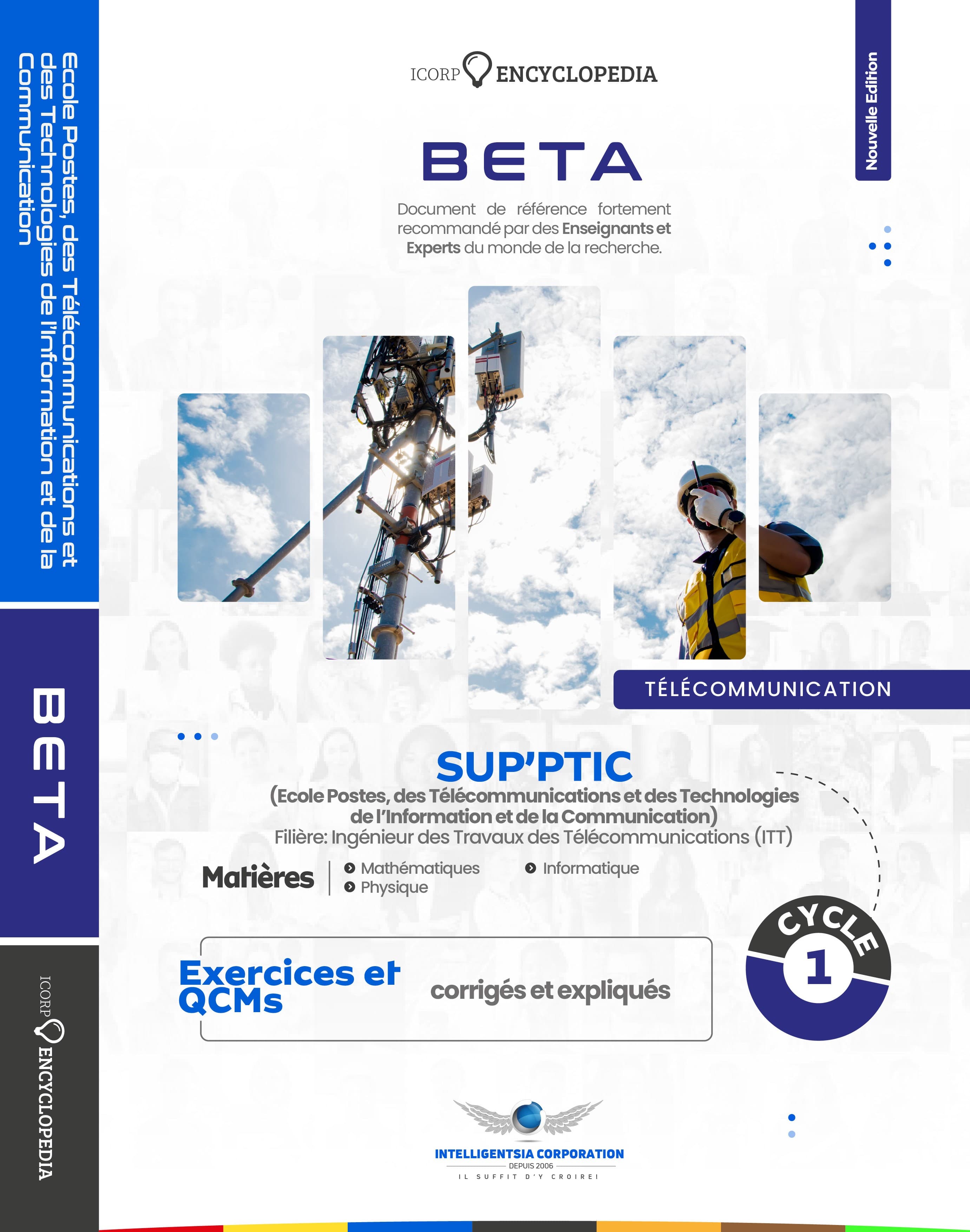 Couverture de SUP'PTIC (Ecole Postes, des Télécommunications et des Technologies de l'Information et de la Communication). Ing. Trav.